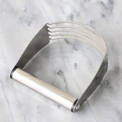 Mrs. Anderson's Baking Pastry Dough Cutter Scraper with Measurements