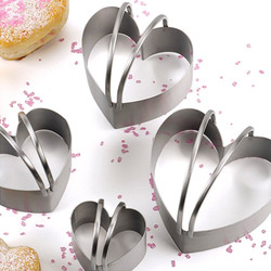 HBC4 Heart Shaped Biscuit Cutters -