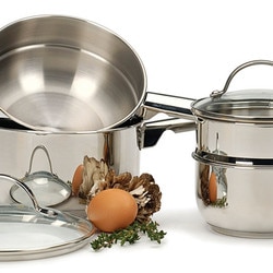 Stainless Double Boiler - 2-qt.