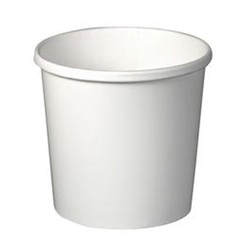 H4125 12 oz. Paper Food Container -