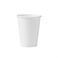 412WN 12 oz. White Paper Hot Cup -
